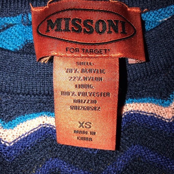 Ladies MISSONI DRESS SIZE XS - Picture 3 of 3